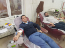اهدای خون گروهی همکاران دانشگاه جامع علمی کاربردی واحد استانی اردبیل به گزارش تصویر