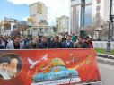 حضور پرشور رئیس و دانشگاهیان دانشگاه جامع علمی کاربردی استان اردبیل در راهپیمایی روز جهانی قدس