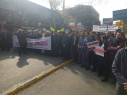 حضور دانشگاهیان دانشگاه جامع علمی کاربردی استان اردبیل در راهپیمایی روز ۱۳ آبان