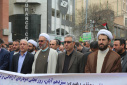 حضور دانشگاهیان دانشگاه جامع علمی کاربردی استان اردبیل در راهپیمایی روز ۱۳ آبان