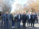 حضور پرشور دانشگاهیان دانشگاه جامع علمی کاربردی استان اردبیل در راهپیمایی دشمن شکن 13 آبان
