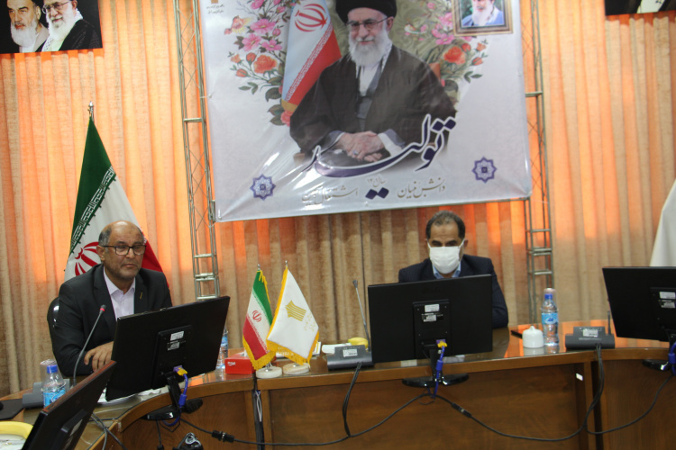 نشست هم اندیشی روسای مراکز آموزشی استان آذربایجان شرقی با حضور دکتر بلندی، رئیس دانشگاه جامع علمی کاربردی برگزار شد