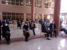گزارش تصویری از تزریق واکسن کرونا به اساتید و مدرسین دانشگاه جامع علمی کاربردی استان اردبیل