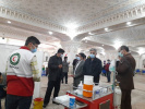 مشارکت دانشجویان مرکز علمی کاربردی هلال احمر اردبیل در طرح واکسیناسیون مصلای اردبیل به روایت تصویر