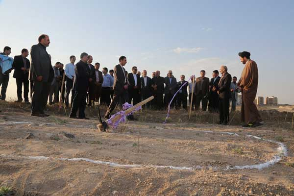 کلنگ ساختمان دانشگاه جامع علمی کاربردی واحد استانی اردبیل به زمین زده شد