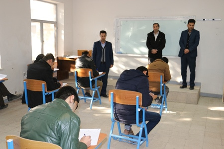 بازدید از امتحانات نیمسال اول سال تحصیلی 96-95 مراکز آموزش علمی کاربردی تحت نظارت