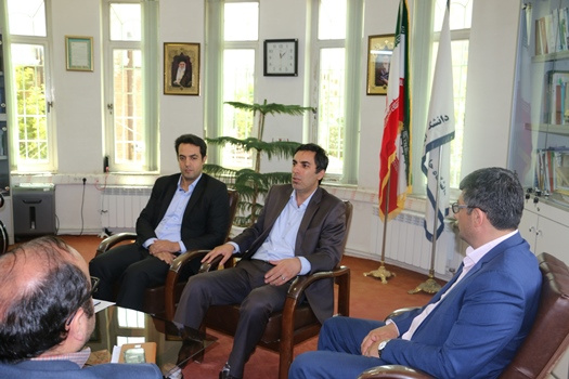 رییس دانشگاه جامع علمی کاربردی و مدیر کل میراث فرهنگی استان دیدار و گفتگو کردند