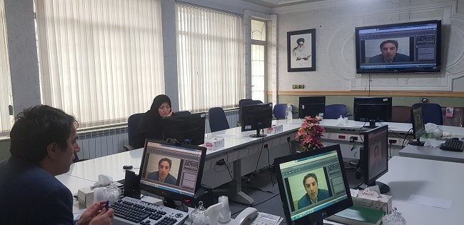 گزارش تصویری جلسه هم اندیشی روسای مراکز آموزش علمی کاربردی استان اردبیل بصورت ویدئو کنفرانس