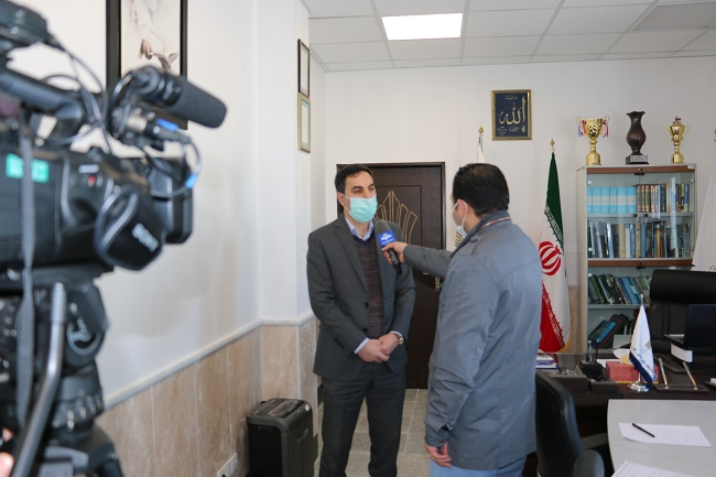 پخش مصاحبه تلویزیونی رییس دانشگاه جامع علمی کاربردی اردبیل در خصوص دومین جشنواره هنری – ورزشی کشتی پهلوانی و ورزش های زور خانه ای از شبکه سبلان