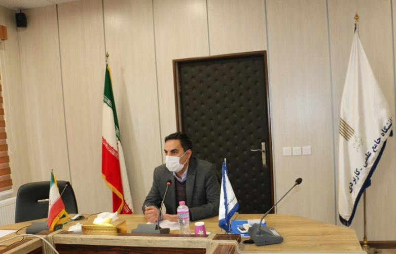 جلسه برنامه ریزی درسی و دوره های کوتاه مدت دانشگاه جامع علمی کاربردی استان اردبیل برگزارشد