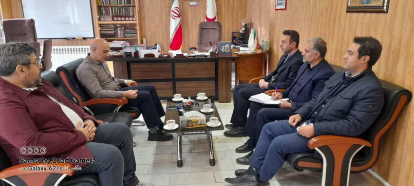رئیس دانشگاه جامع علمی کاربردی استان اردبیل با مدیرعامل جمعیت هلال احمر استان دیدار و گفتگو کرد