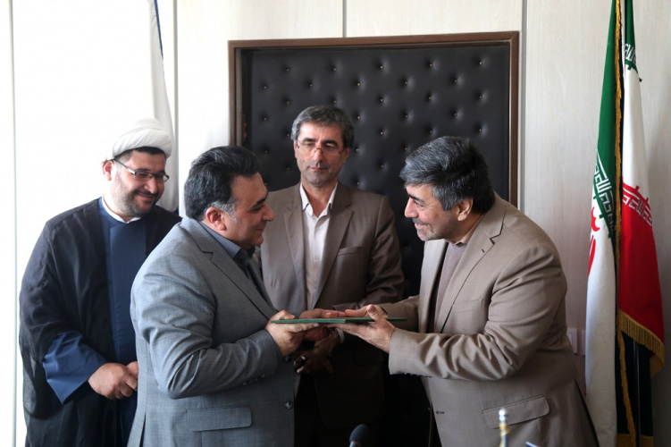 آئین معارفه سرپرست دانشگاه جامع علمی کاربردی استان اردبیل به روایت تصویر