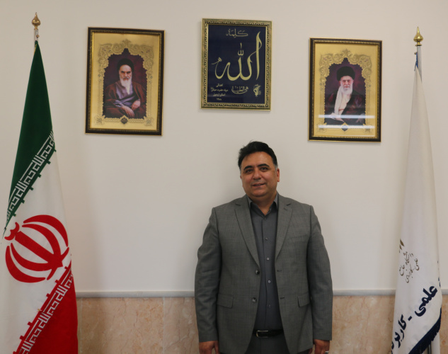 آئین معارفه سرپرست جدید دانشگاه جامع علمی کاربردی استان اردبیل